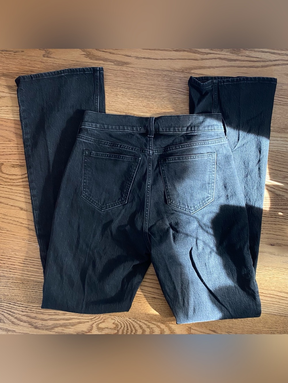 Abercrombie Black Bootcut Jeans